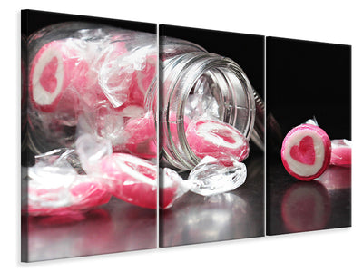 3-piece-canvas-print-a-glass-of-sweets