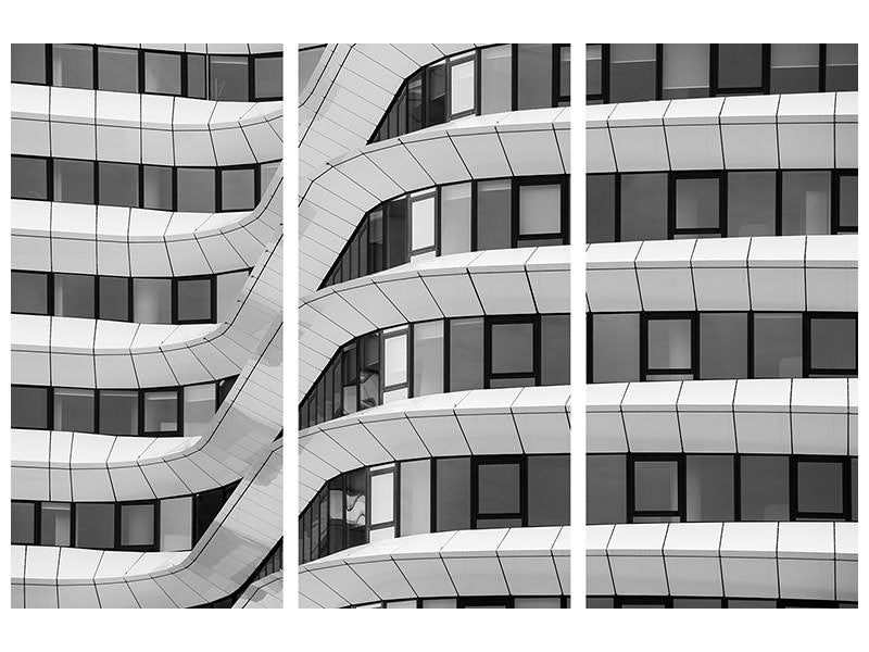 3-piece-canvas-print-wavy-facade