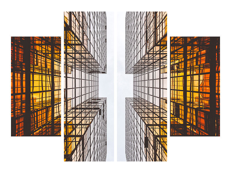 4-piece-canvas-print-2-imposing-skyscrapers