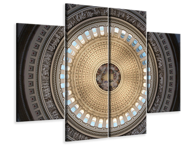 4-piece-canvas-print-dome-washington-dc