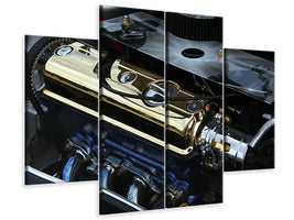 4-piece-canvas-print-engine-tuning