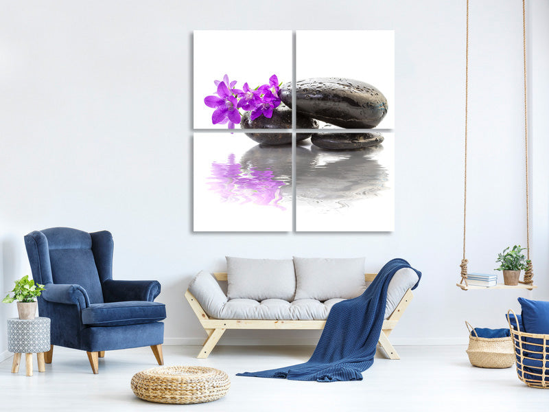 4-piece-canvas-print-feng-shui-stones