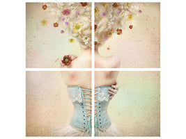 4-piece-canvas-print-girl-of-the-flower-garden