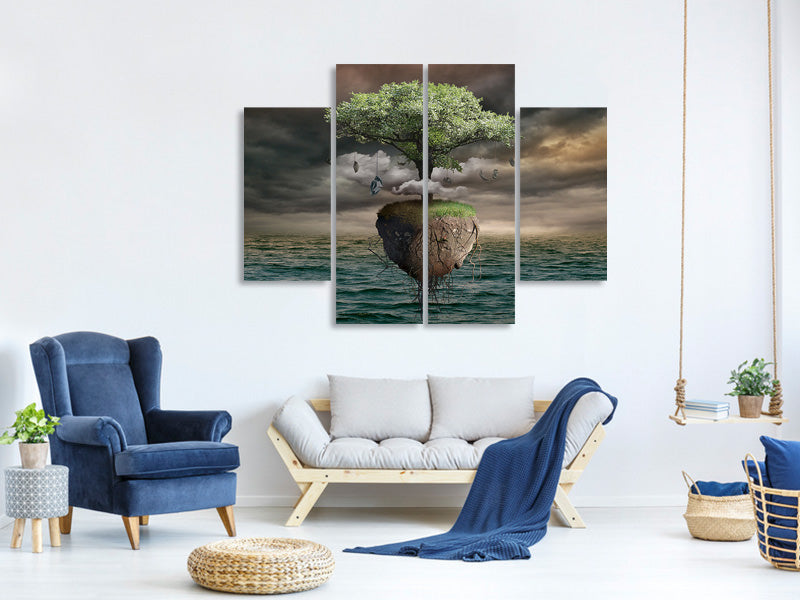 4-piece-canvas-print-lonely-tree