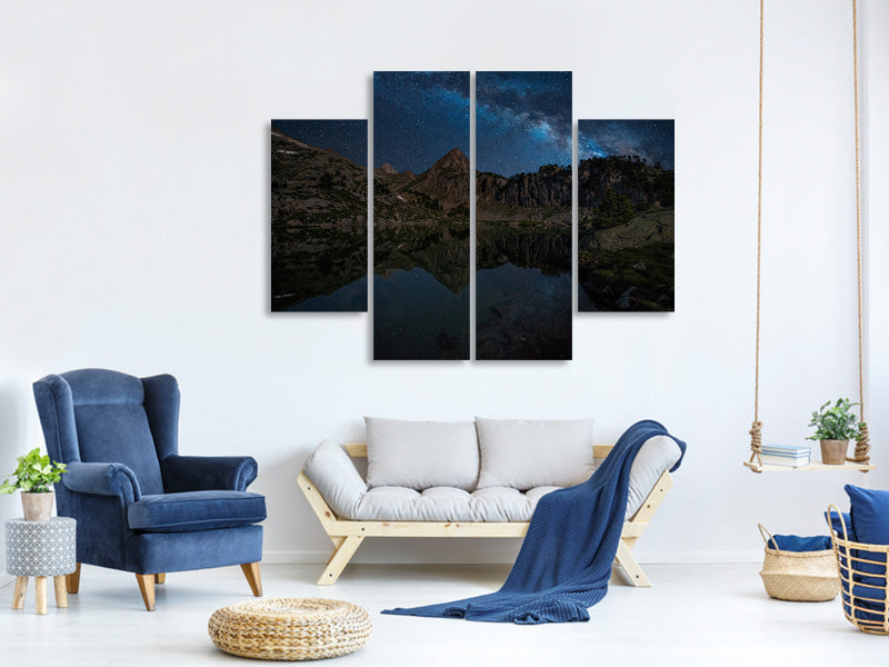 4-piece-canvas-print-mountain-lake