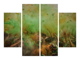 4-piece-canvas-print-paint-fight