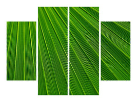 4-piece-canvas-print-palm-stripe-i