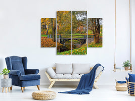 4-piece-canvas-print-romantic-park