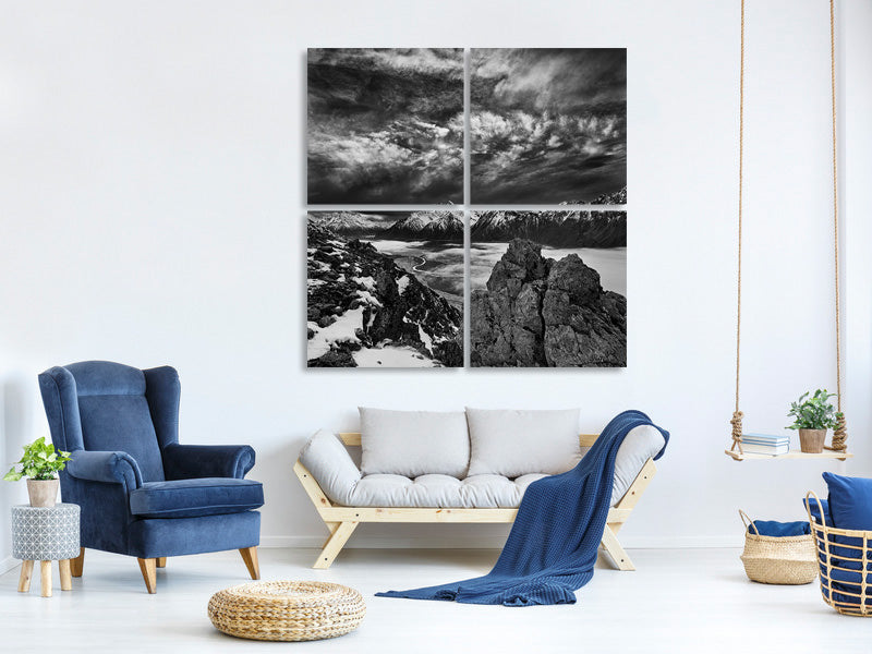 4-piece-canvas-print-tasman-valley