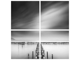 4-piece-canvas-print-the-old-pier