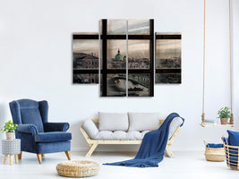 4-piece-canvas-print-venice-window