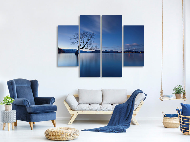 4-piece-canvas-print-wanaka-twilight