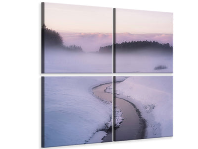 4-piece-canvas-print-winters-mystique