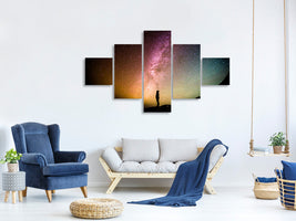 5-piece-canvas-print-at-the-milky-way