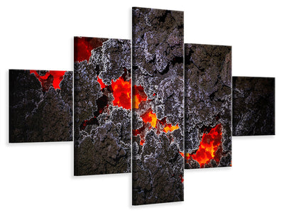 5-piece-canvas-print-crystallization