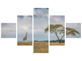 5-piece-canvas-print-east-africa