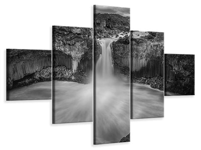 5-piece-canvas-print-icelandic-shadow-play