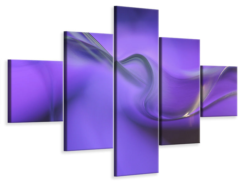 5-piece-canvas-print-shapes-of-purple