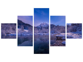 5-piece-canvas-print-zelenci-springs