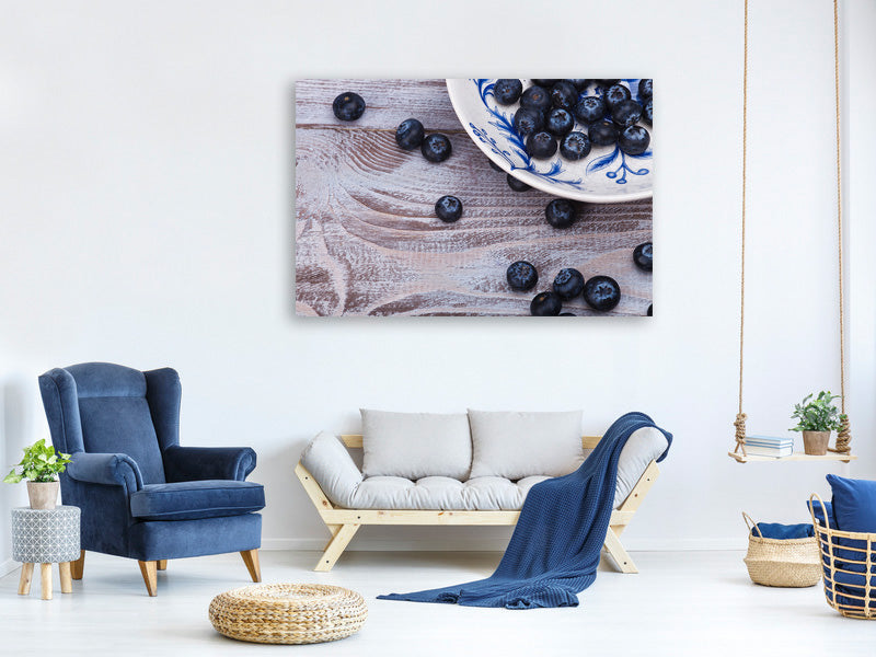 canvas-print-blueberries