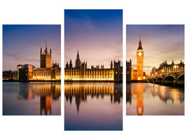 modern-3-piece-canvas-print-big-ben-at-night