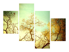 modern-4-piece-canvas-print-autumn-trees-ii