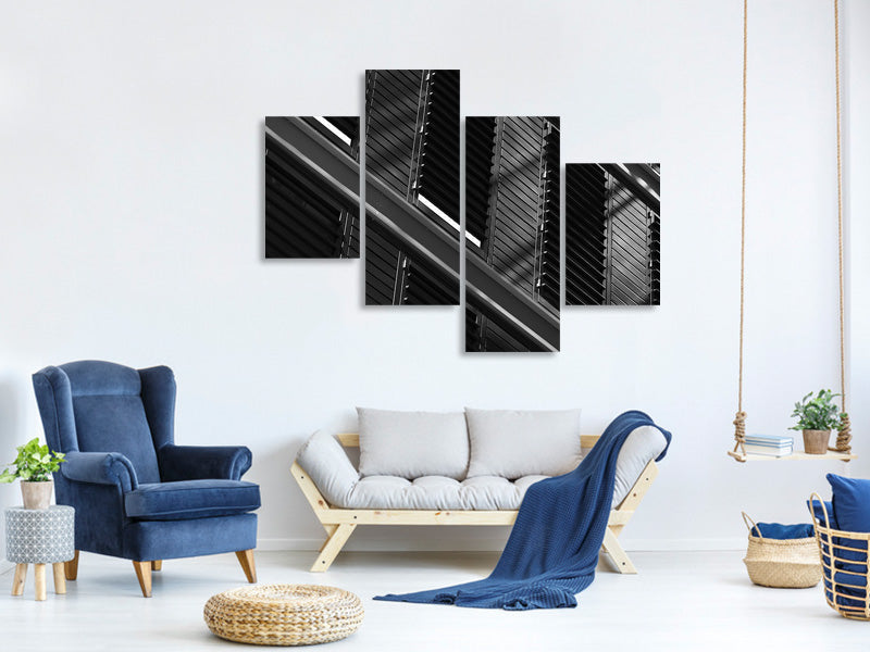 modern-4-piece-canvas-print-blinds-and-shadows