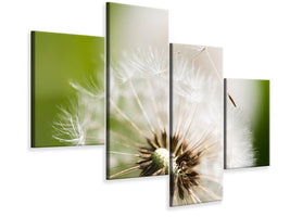 modern-4-piece-canvas-print-blowball-dandelion