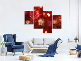 modern-4-piece-canvas-print-colorful-fireworks