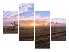 modern-4-piece-canvas-print-garzweiler-ii