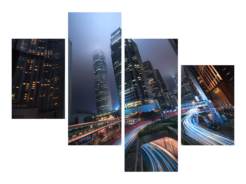 modern-4-piece-canvas-print-hong-kong-city-lights