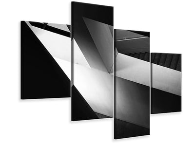 modern-4-piece-canvas-print-light-and-shadow-play