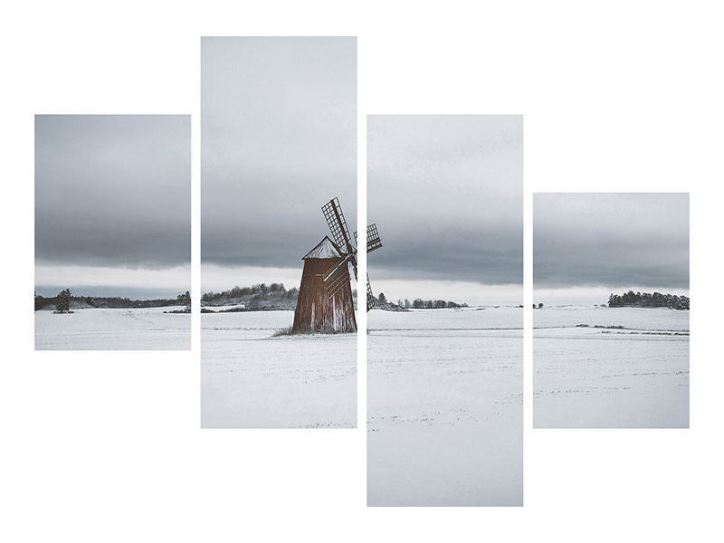 modern-4-piece-canvas-print-moody-windmill