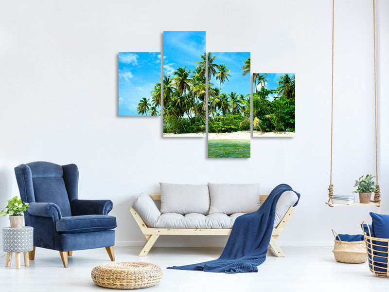 modern-4-piece-canvas-print-ready-for-holiday-island