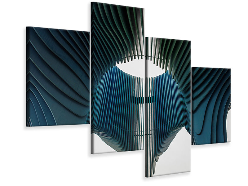 modern-4-piece-canvas-print-sculpture