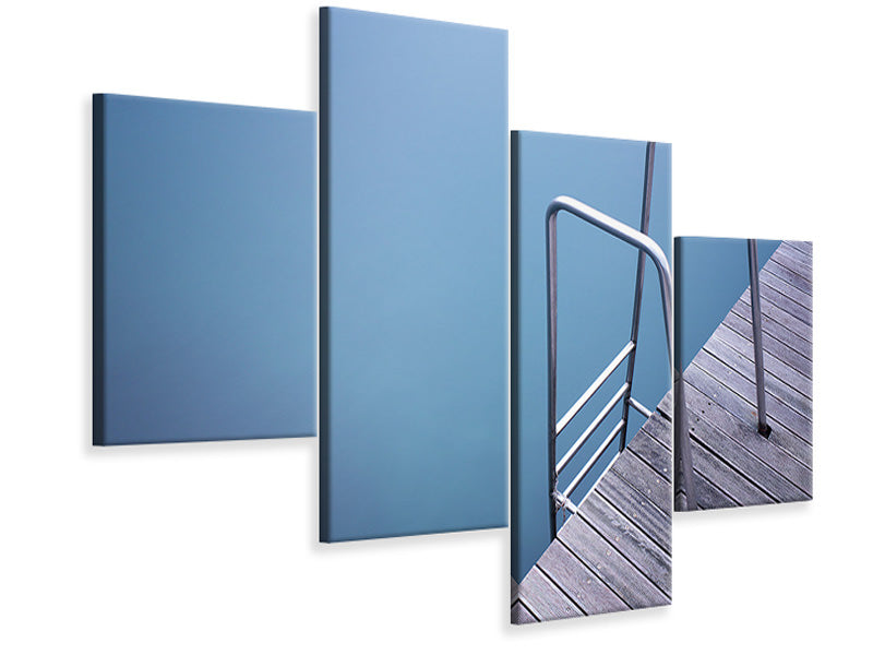 modern-4-piece-canvas-print-stairs-ii