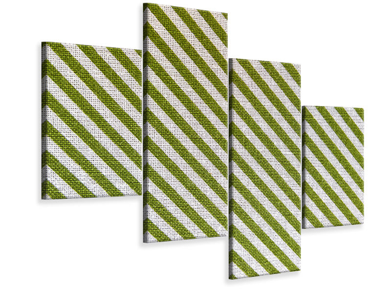 modern-4-piece-canvas-print-strip-of-cloth