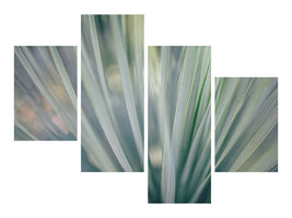 modern-4-piece-canvas-print-strip-of-plant