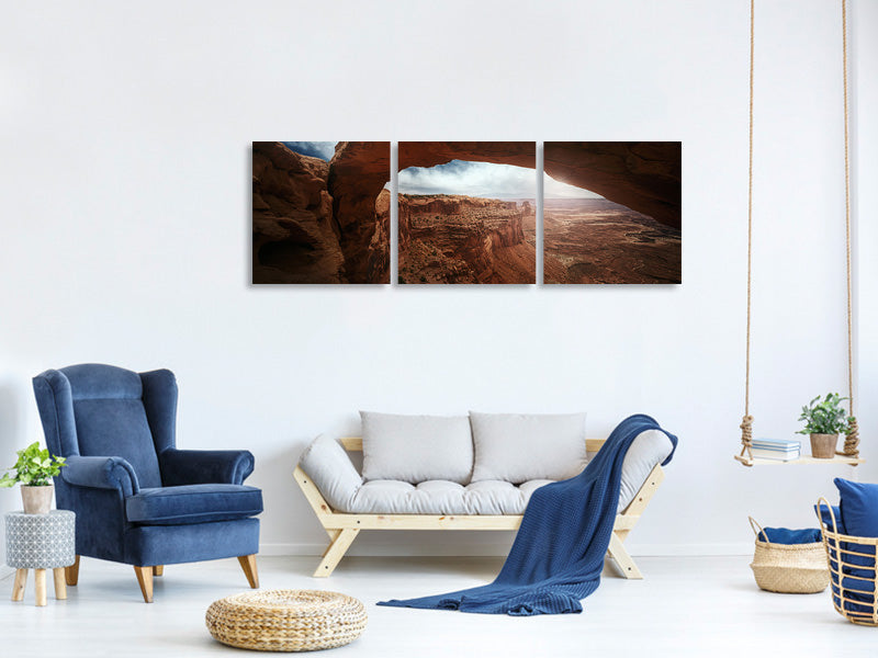 panoramic-3-piece-canvas-print-mesa-arch