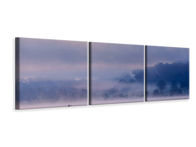 panoramic-3-piece-canvas-print-misty-lake-iv