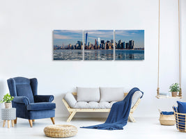 panoramic-3-piece-canvas-print-new-york-in-winter