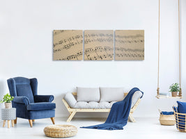 panoramic-3-piece-canvas-print-the-music-notes