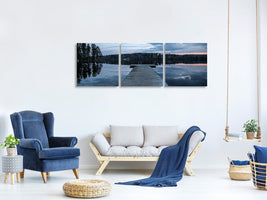 panoramic-3-piece-canvas-print-to-the-other-shore