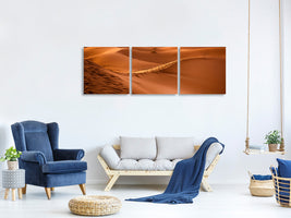 panoramic-3-piece-canvas-print-traces-in-the-desert