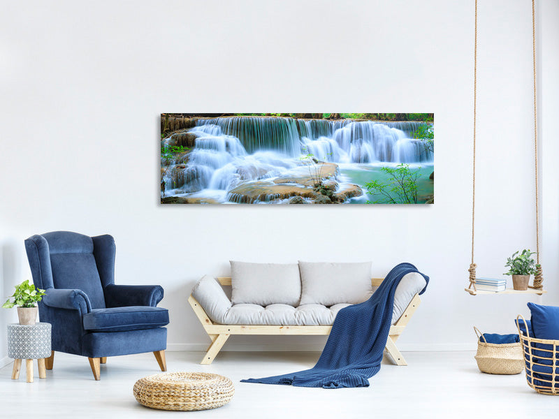 panoramic-canvas-print-cascade-huay-mae-khamin