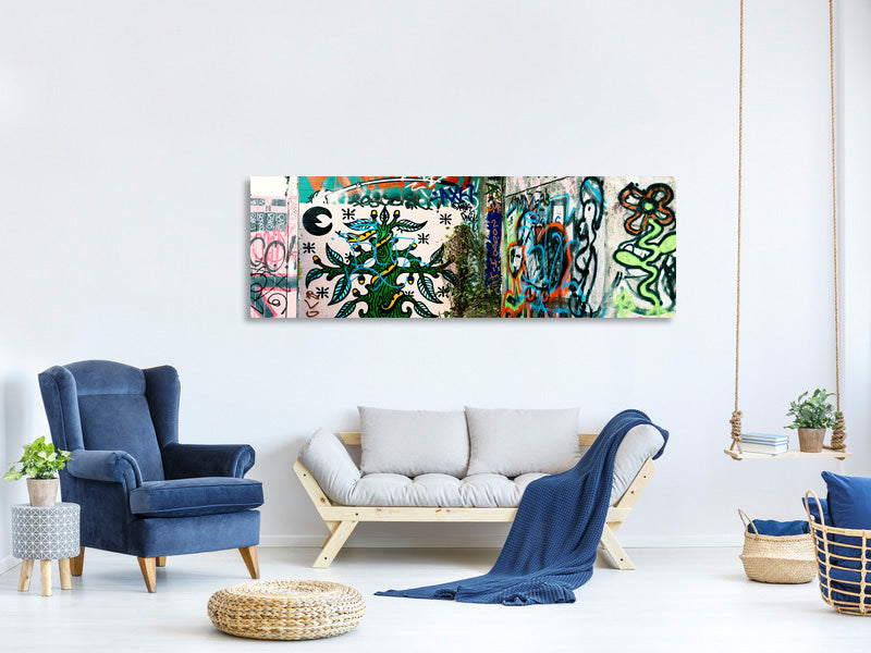 panoramic-canvas-print-graffiti-in-the-backyard