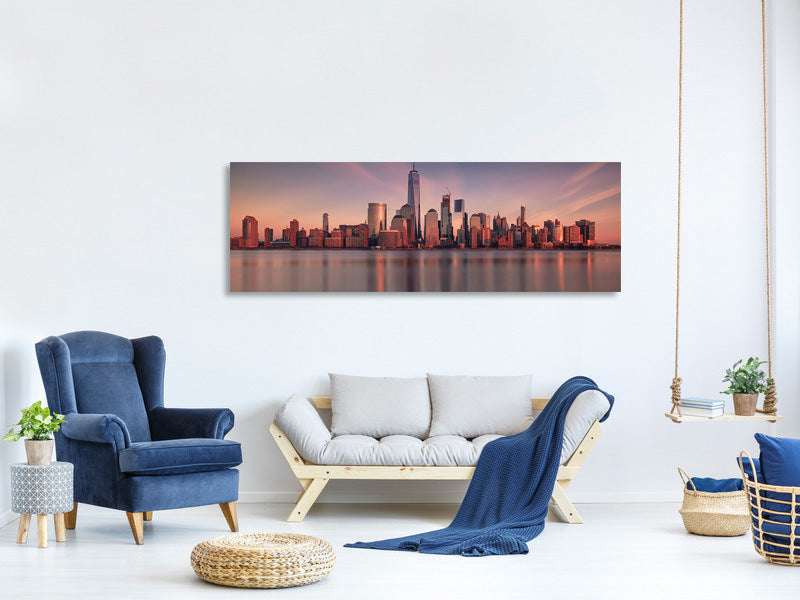 panoramic-canvas-print-lower-manhattan-at-dusk