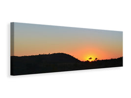 panoramic-canvas-print-sunset-in-africa