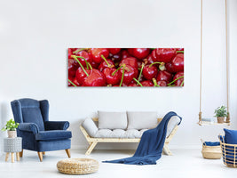 panoramic-canvas-print-sweet-cherries