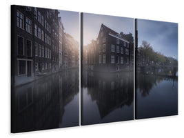 3-piece-canvas-print-amsterdam-morning-i